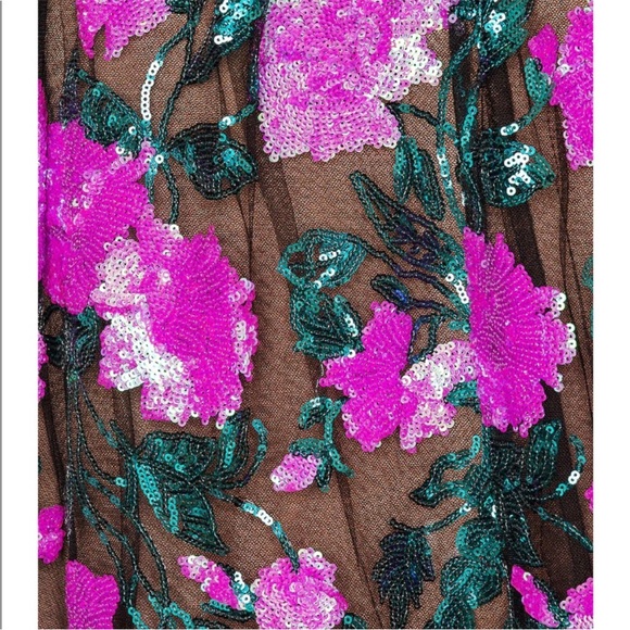 Bronx and Banco Rafaella Fuschia Midi Dress S - Picture 4 of 4